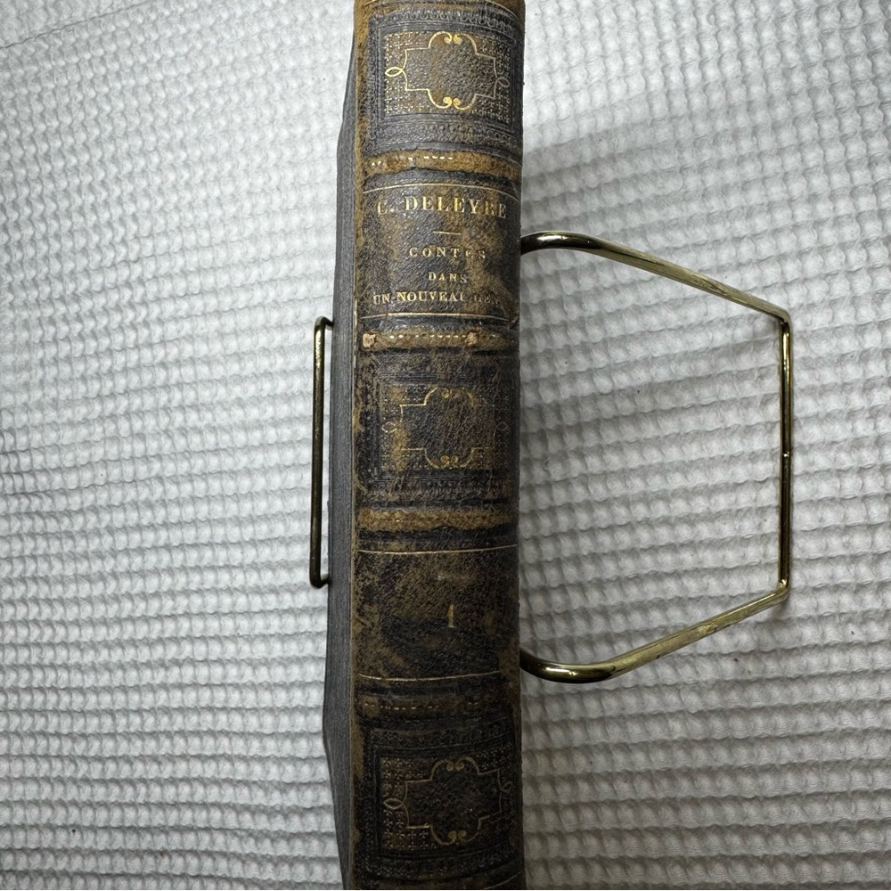 Antique 1859 French Children’s Book Contes dans un nouveau genre